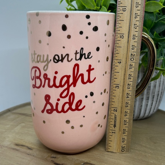 Modern Expressions 20 oz. Ceramic Mug "Stay on the Bright Side" - Picture 8 of 9